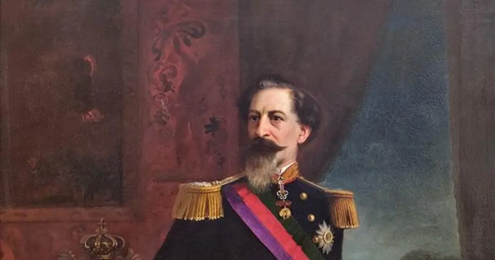 Retrato de D. Fernando II de Portugal, cuja visão romântica inspirou a arquitetura de Sintra