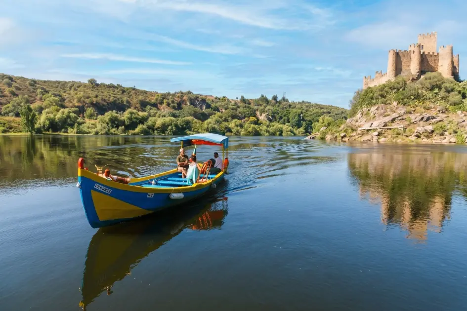Tomar, Convent of Christ and Almourol Castle  1